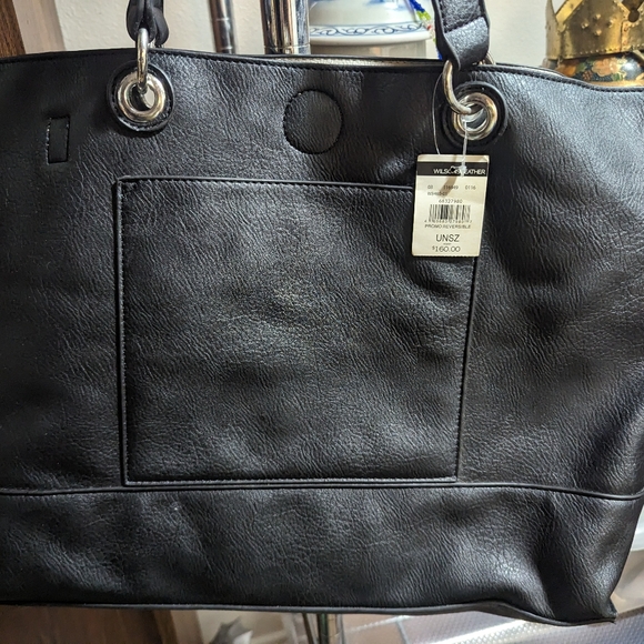 Wilsons leather tote promo reversible - Picture 2 of 12